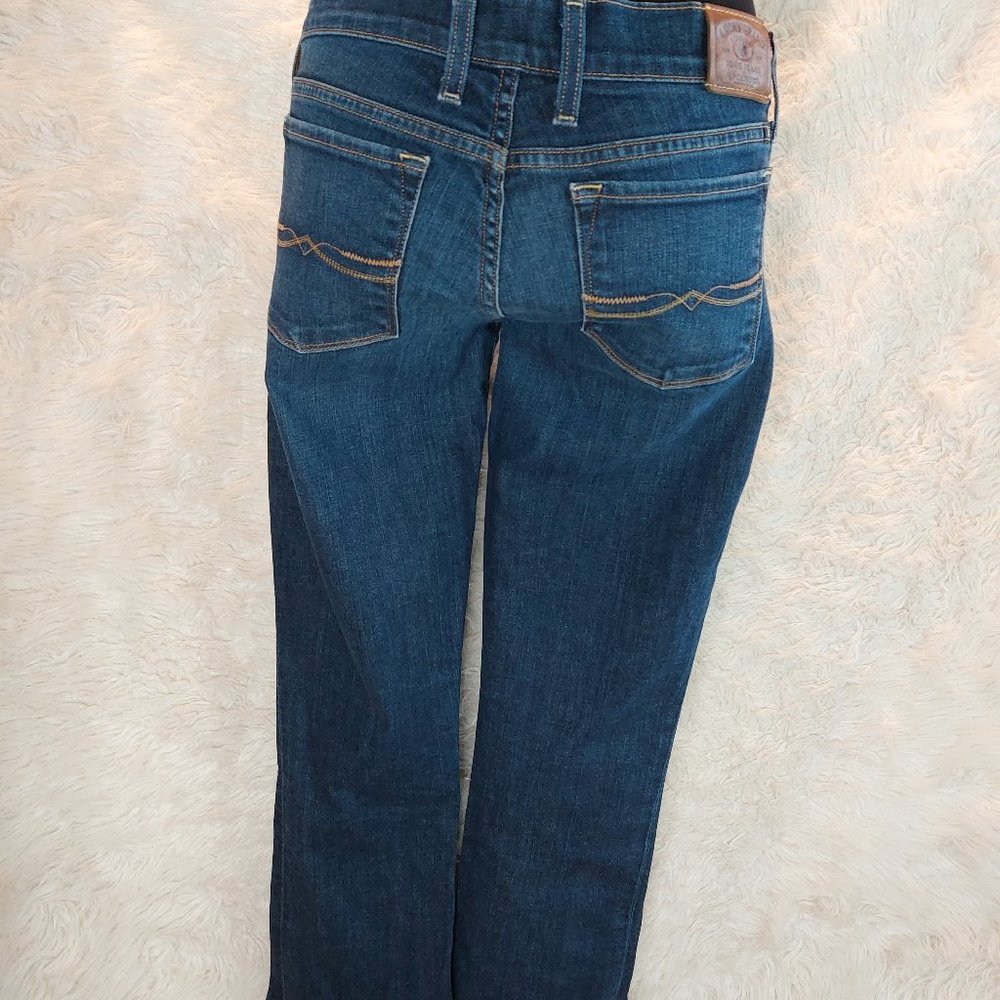 Lucky Brand Women's Blue Charlie Baby Boot Cut Leg Denim Jeans Size 4/27